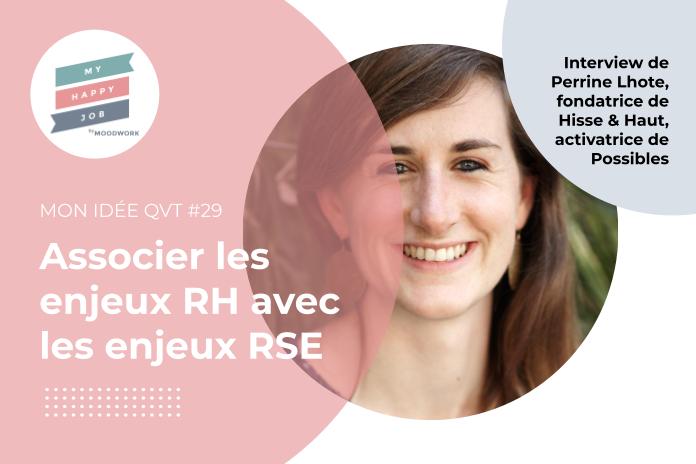 Podcast Perrine Lhote sur les enjeux RSE et RH pour l'engagement des collaborateurs